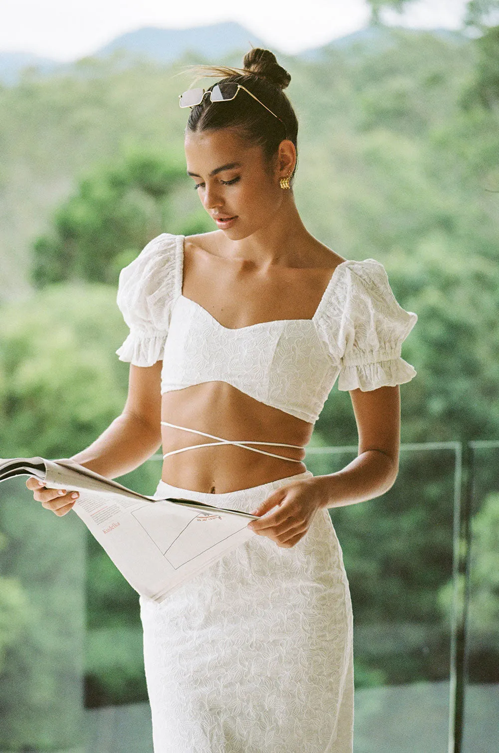 SAMPLE-Lupa Top sold by Sabo Skirt