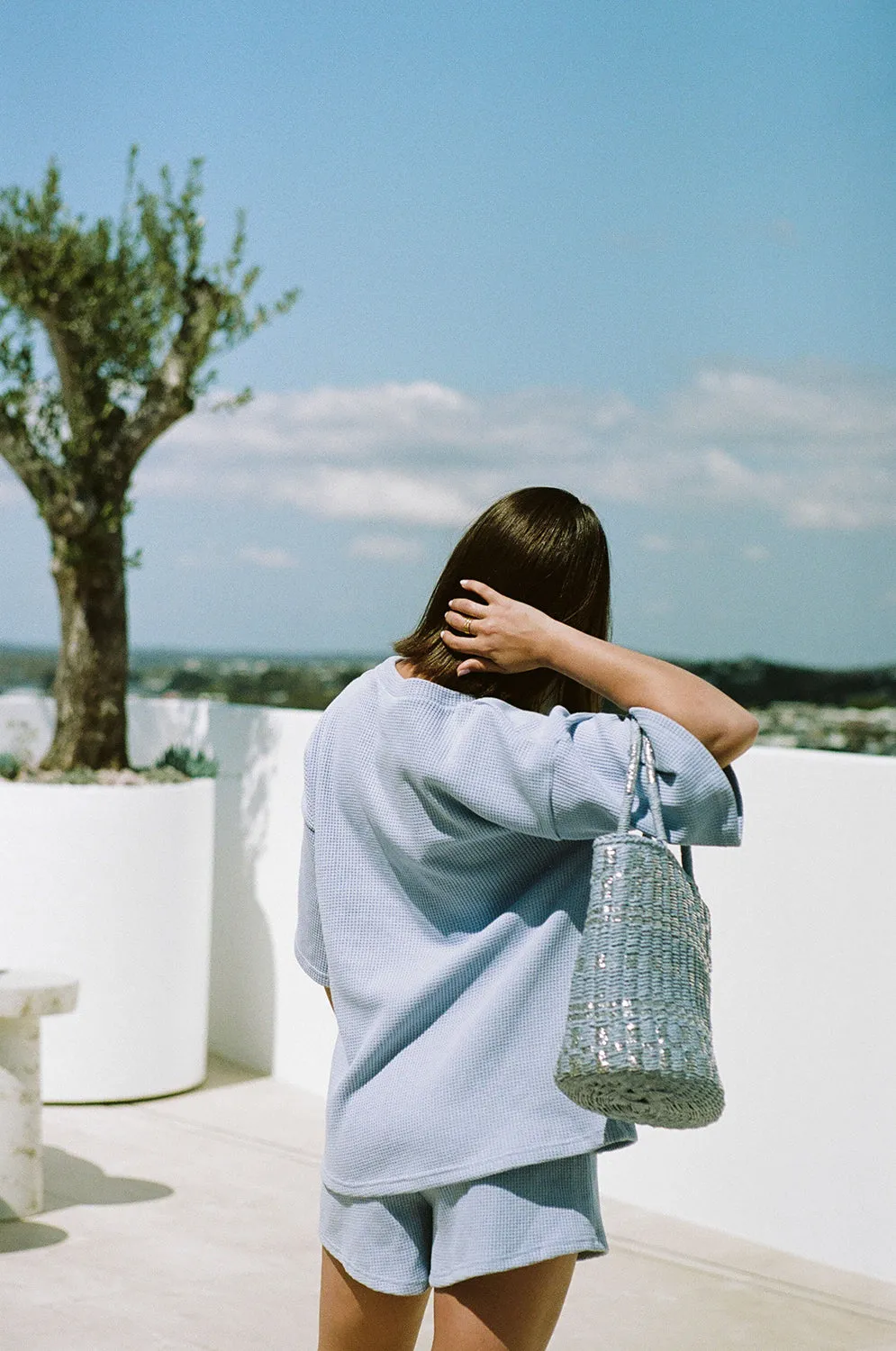 Wanderer Top - Cornflour sold by Sabo Skirt product image thumbnail 5