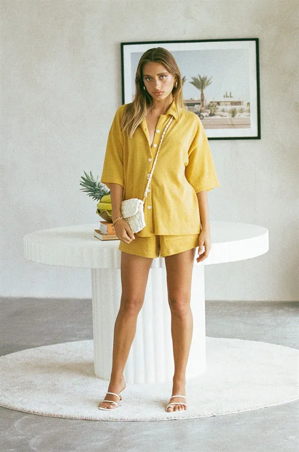 Kase Top - Mustard sold by Sabo Skirt product image thumbnail 3