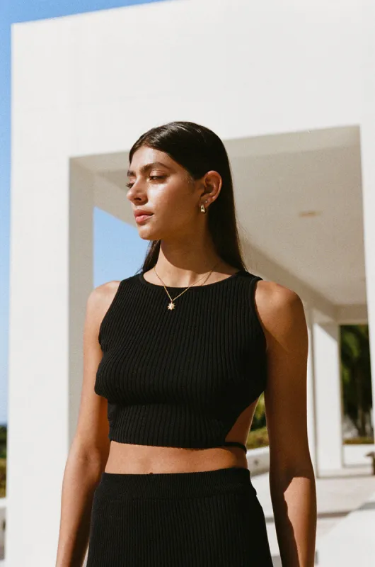 Evie Top - Black sold by Sabo Skirt
