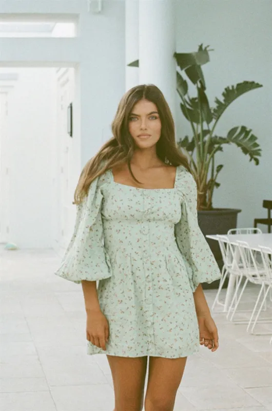Tyla Dress - Botanical sold by Sabo Skirt
