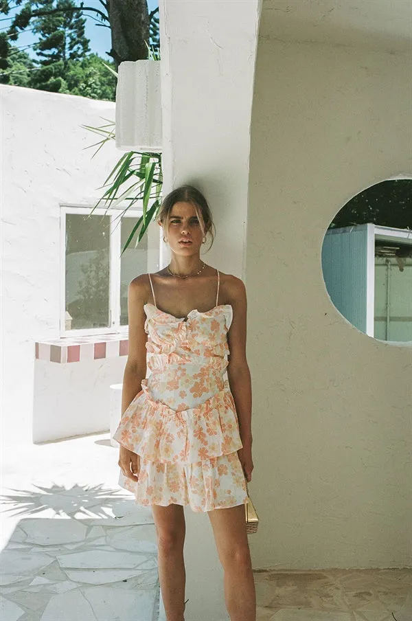 SAMPLE-Selma Cami Dress - Retro Floral sold by Sabo Skirt