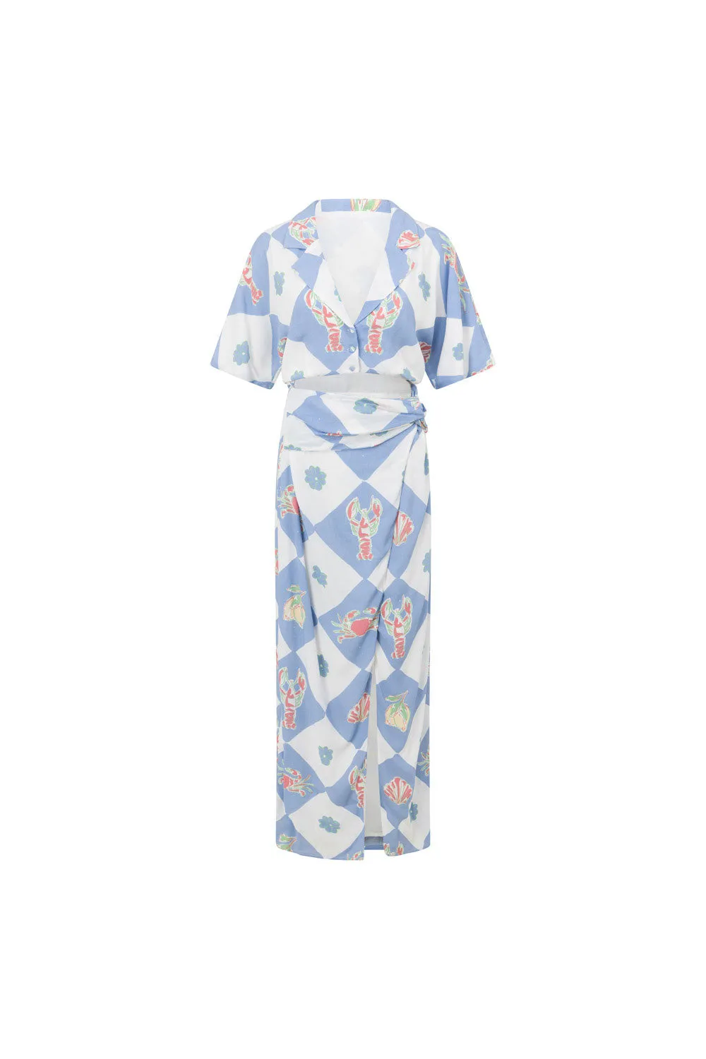 SAMPLE-Coralina Dress - Oceano sold by Sabo Skirt product image thumbnail 5