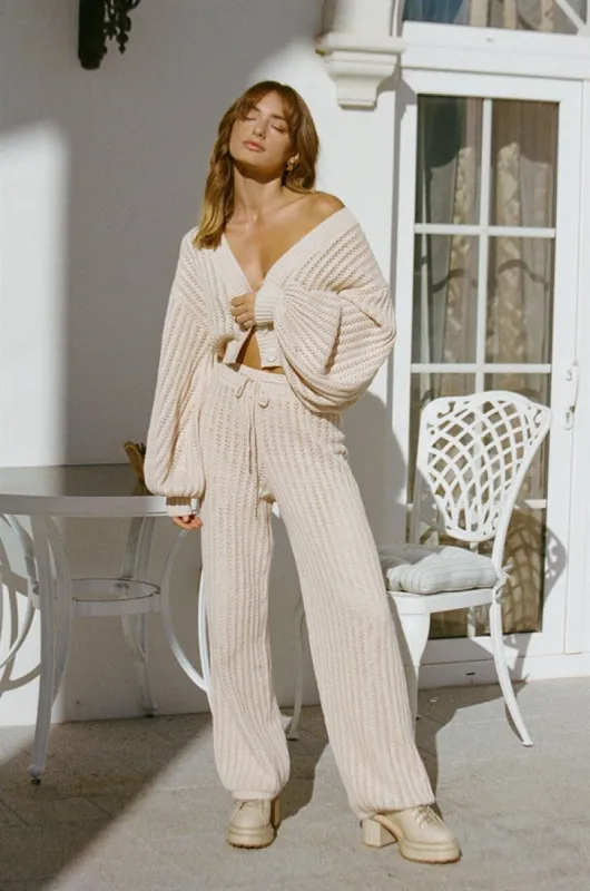 SAMPLE-Basia Knit Pants sold by Sabo Skirt