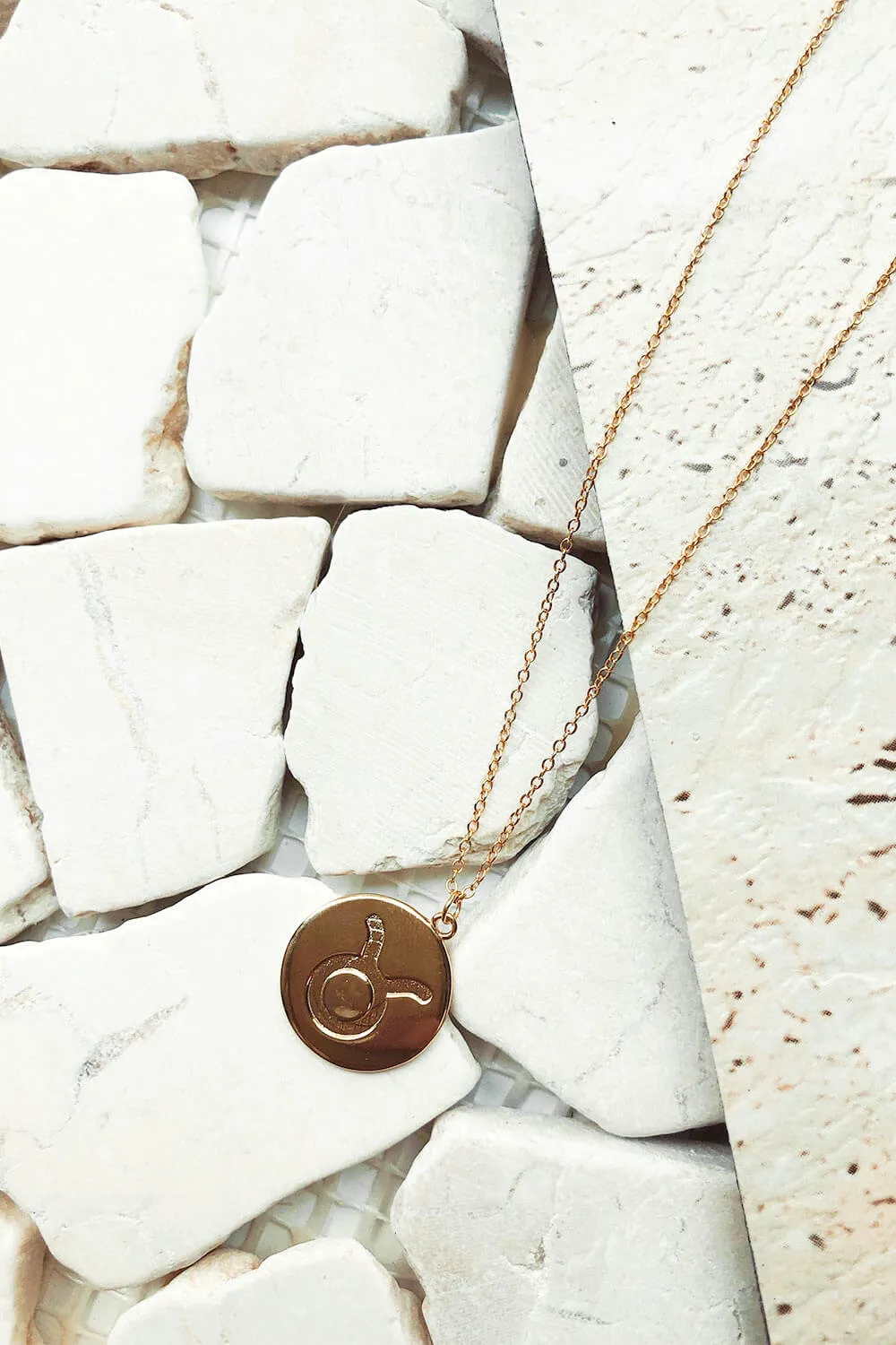 Zodiac Necklace sold by Sabo Skirt product image thumbnail 4