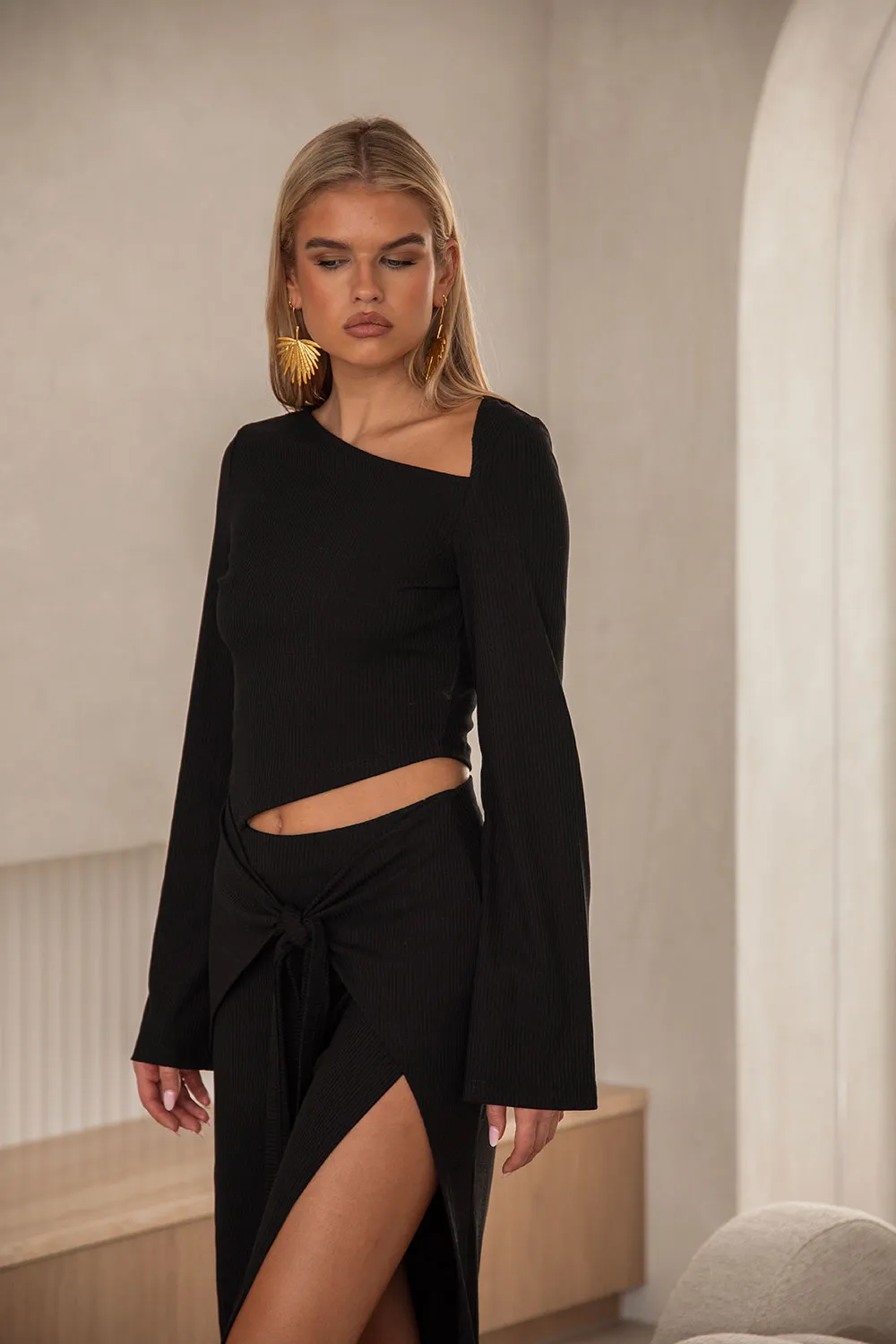 SAMPLE-Wrenley Skirt - Black sold by Sabo Skirt product image thumbnail 4