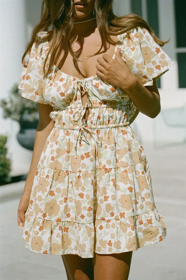 Tarika Dress - Floral sold by Sabo Skirt