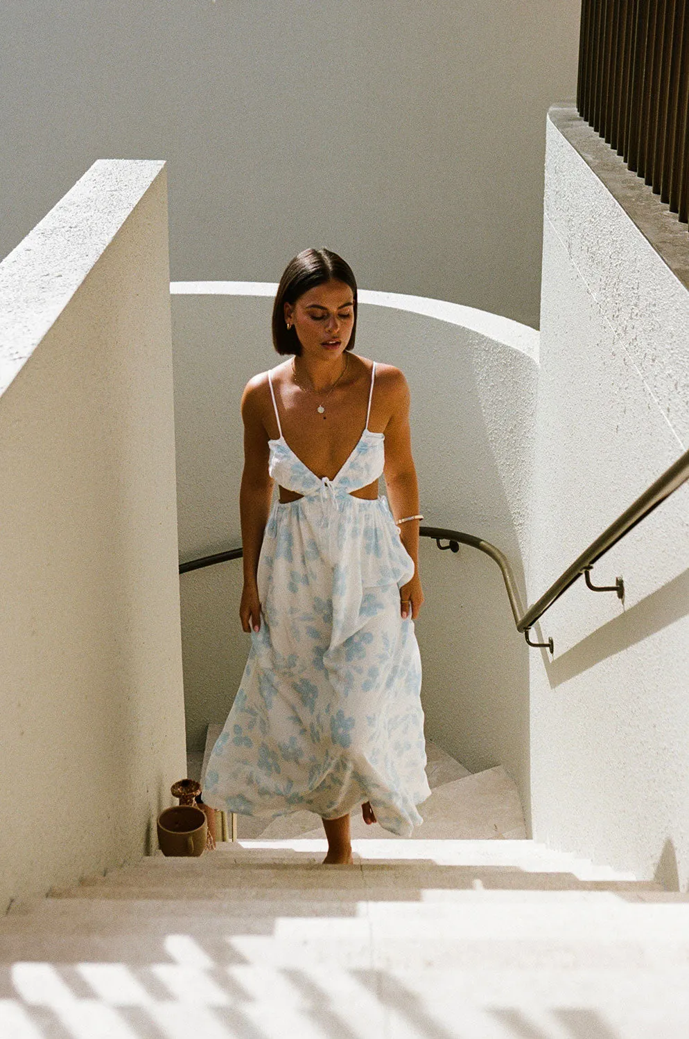 SAMPLE-Elexa Maxi Dress - Honey Floral sold by Sabo Skirt product image thumbnail 4