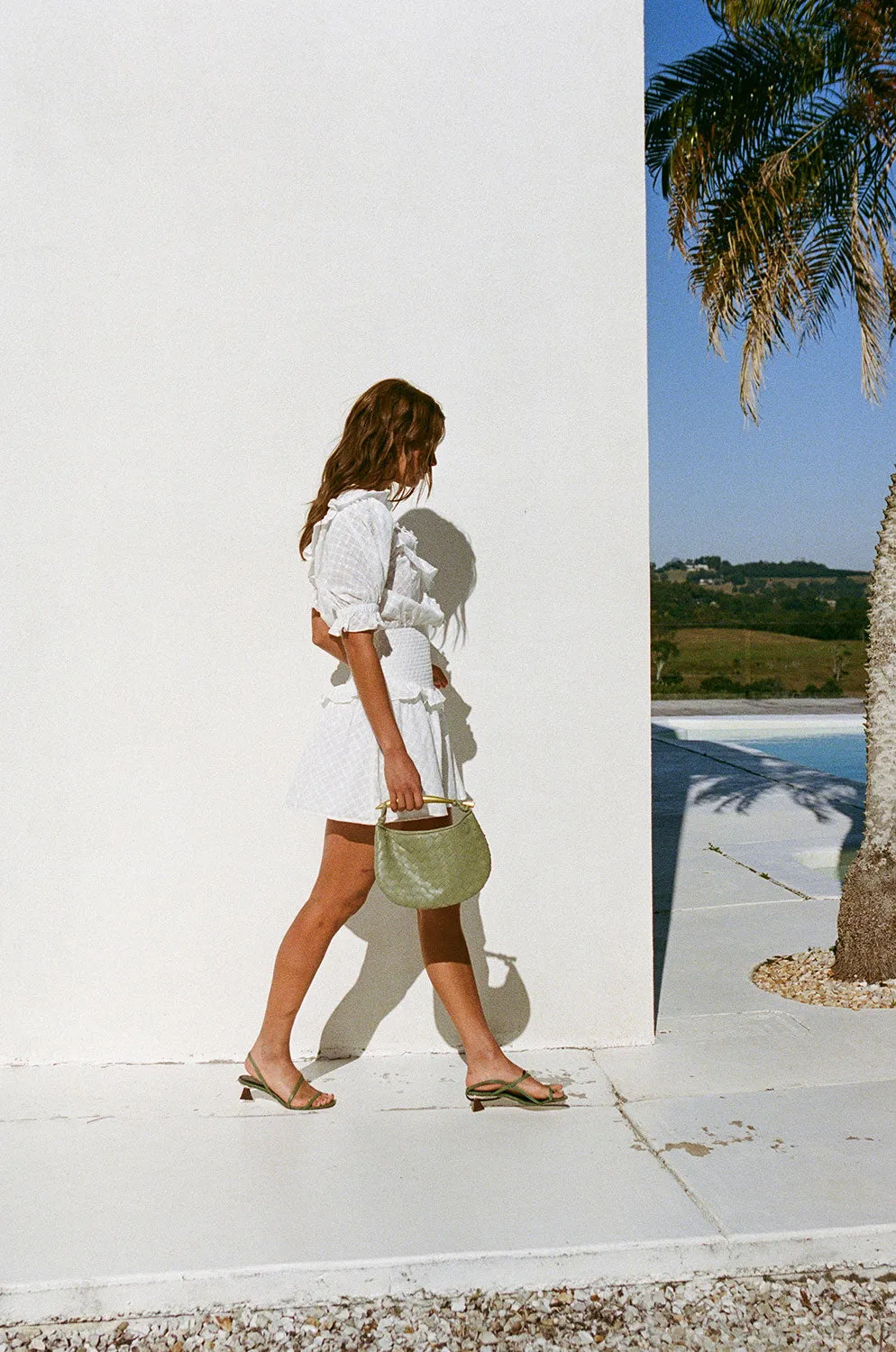 SAMPLE-Zoelle Shirred Dress sold by Sabo Skirt product image thumbnail 4