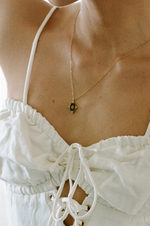 Onyx Necklace sold by Sabo Skirt