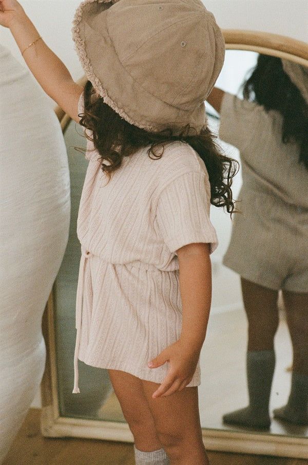 East Mini Playsuit - Beige sold by Sabo Skirt product image thumbnail 2