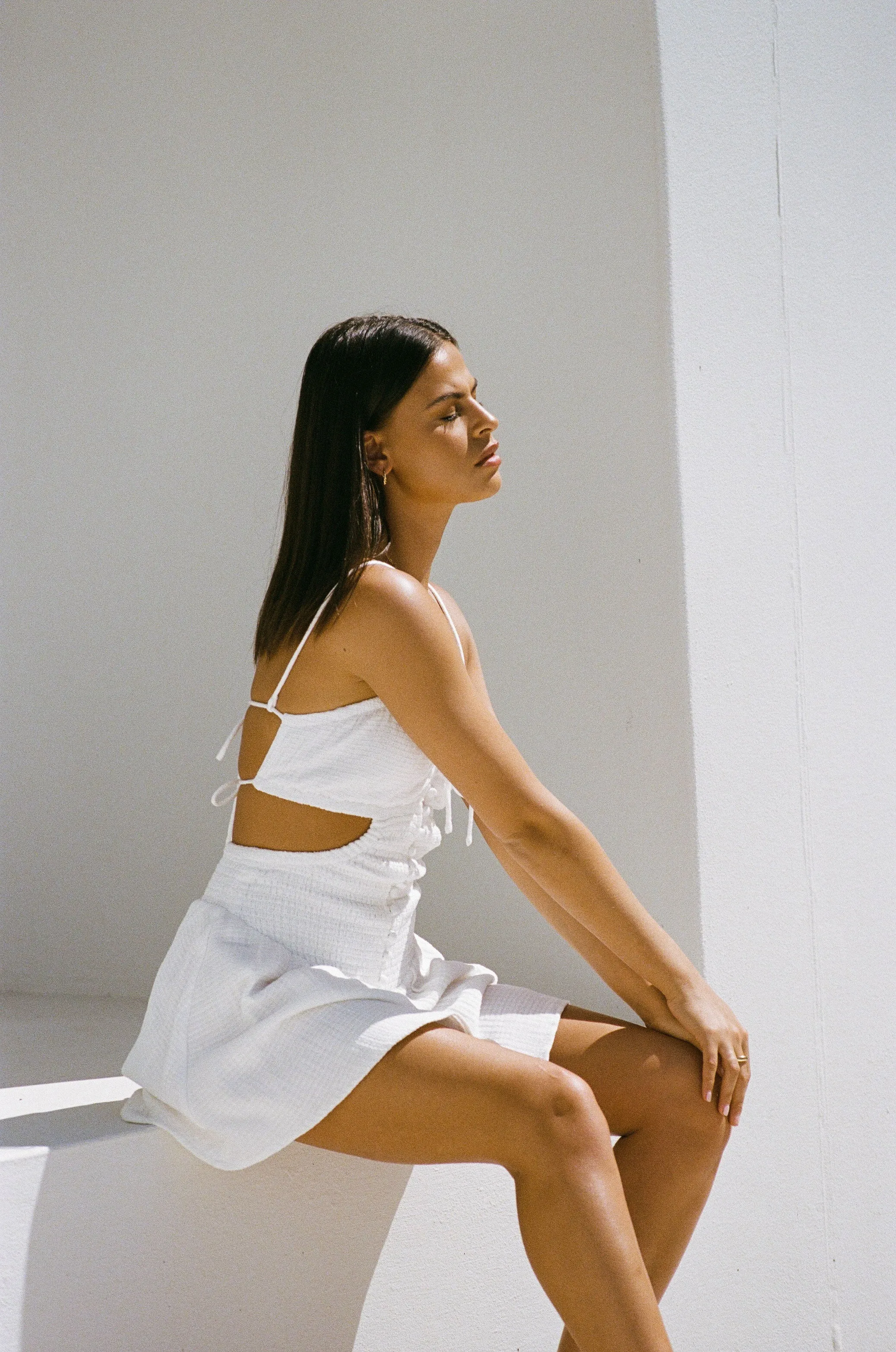 SAMPLE-Backless Elana Dress sold by Sabo Skirt product image thumbnail 5