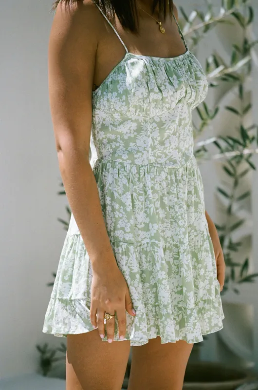 Romie Dress - Floral sold by Sabo Skirt