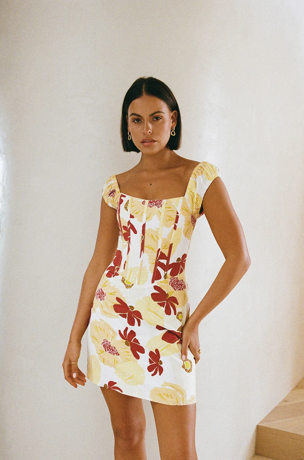 Tillie Dress - Dusk Lily sold by Sabo Skirt