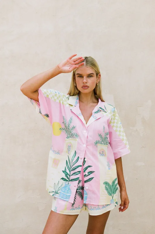 SAMPLE-Seona Top - Vista Pink sold by Sabo Skirt