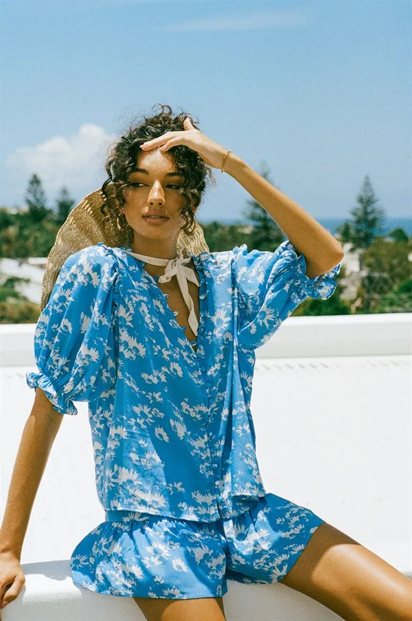 Harlie Top - Blue sold by Sabo Skirt product image thumbnail 2