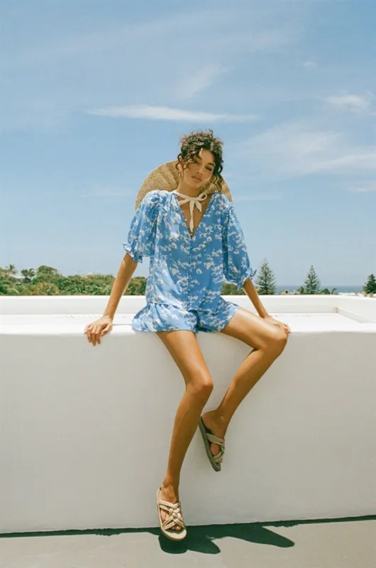 Harlie Top - Blue sold by Sabo Skirt