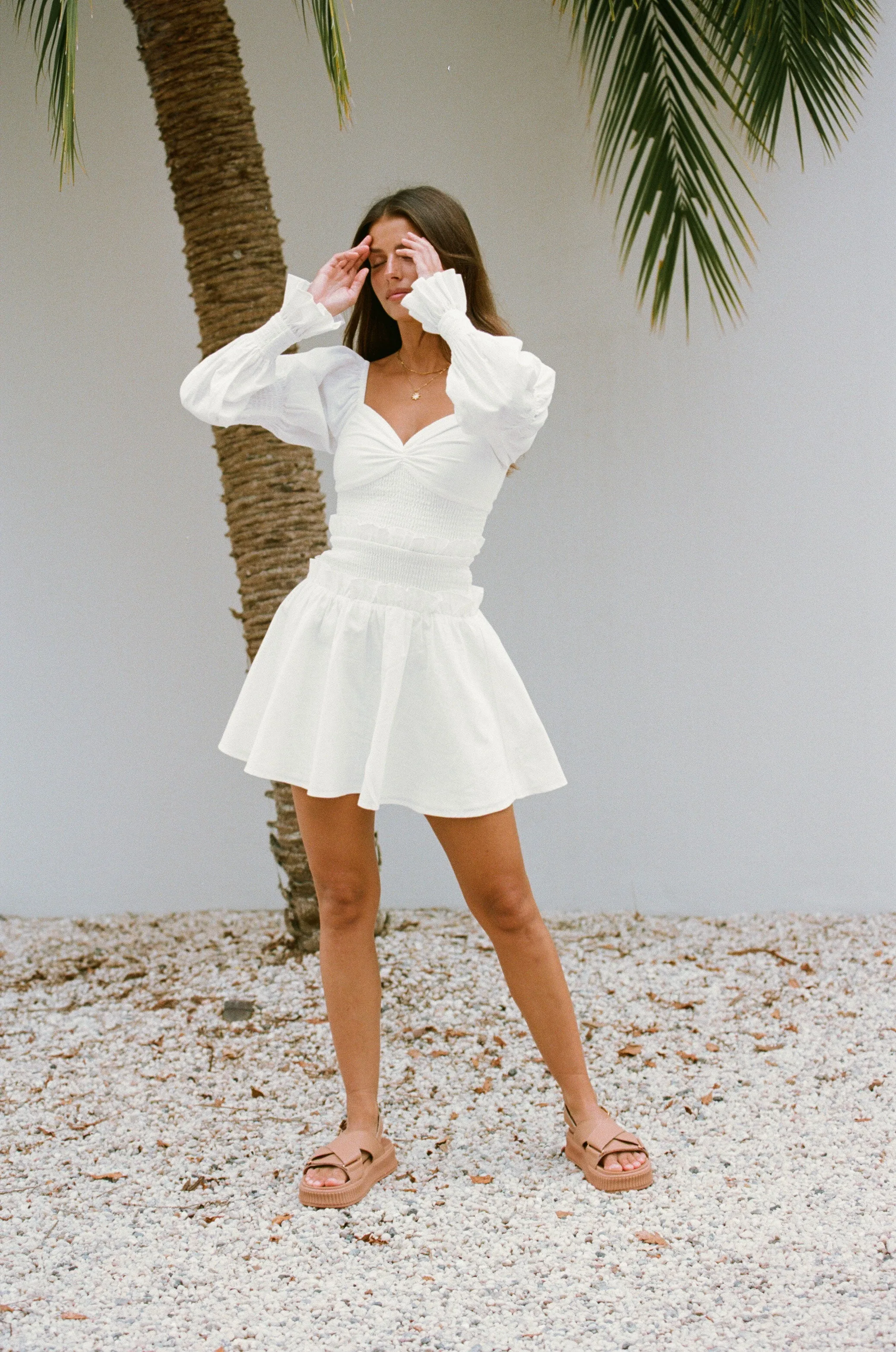 Santiago Off Shoulder Dress sold by Sabo Skirt