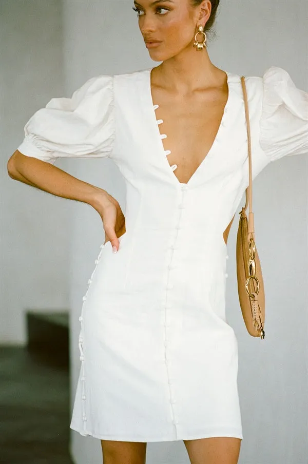 Louel Button Dress sold by Sabo Skirt product image thumbnail 5