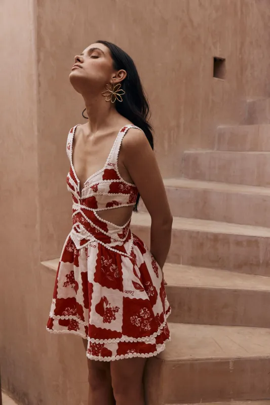 SAMPLE-Nashi Dress - Pear Blossom sold by Sabo Skirt