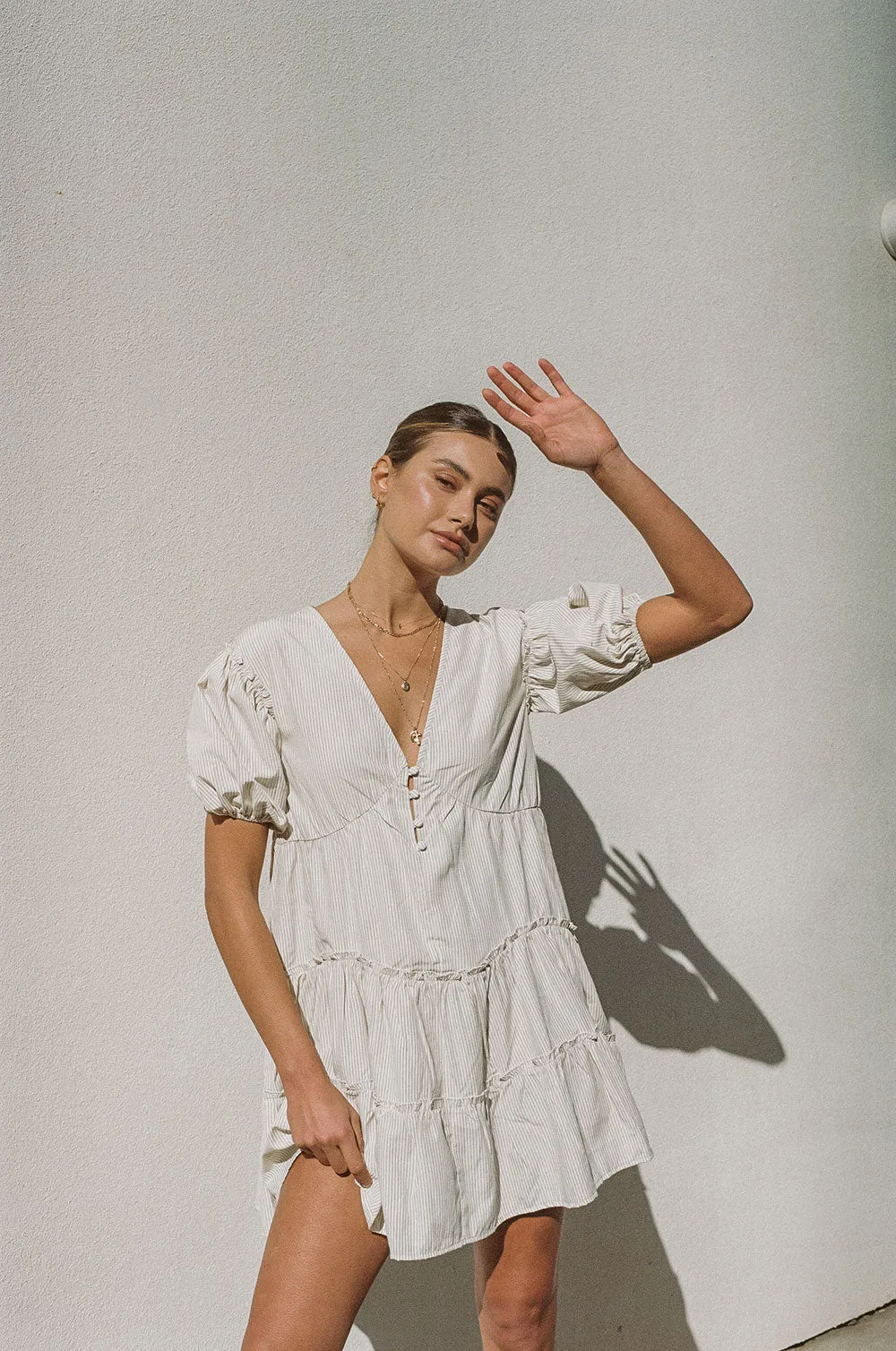 Leyah Dress - Stripe sold by Sabo Skirt product image thumbnail 4