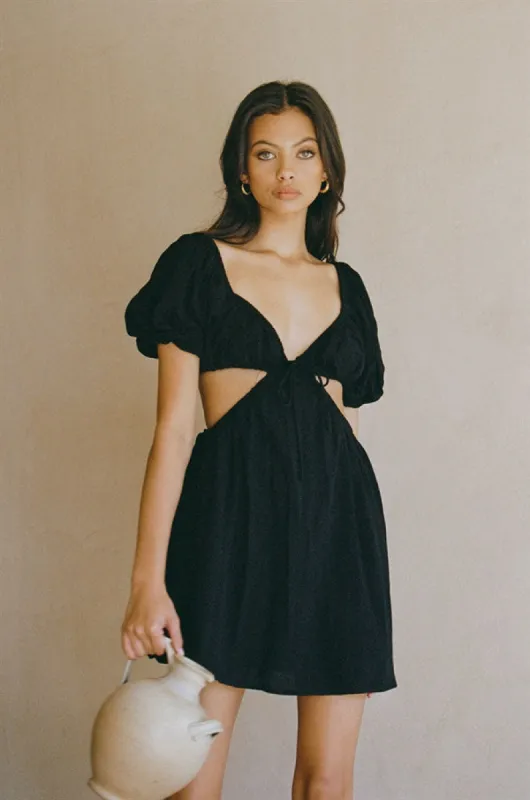Eilish Dress - Black sold by Sabo Skirt
