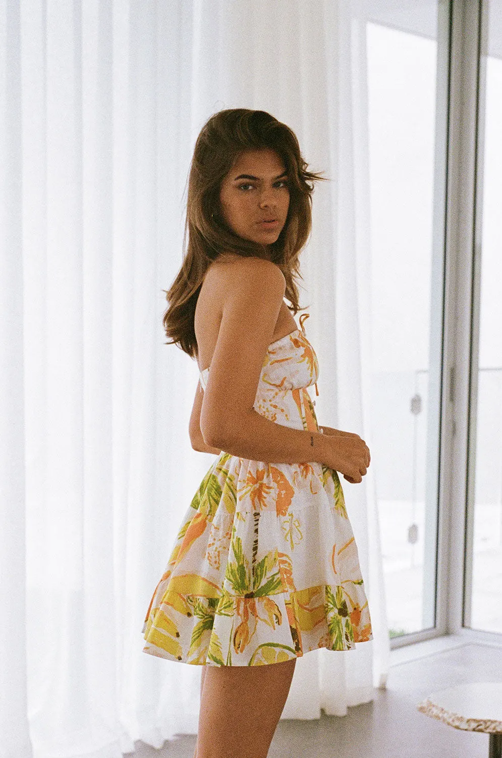 SAMPLE-Sahara Dress - Seaview Peachy sold by Sabo Skirt product image thumbnail 2