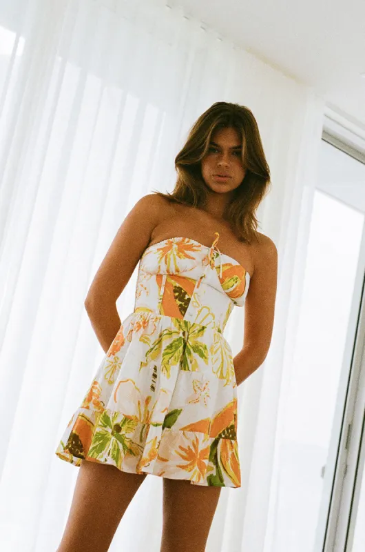 SAMPLE-Sahara Dress - Seaview Peachy sold by Sabo Skirt