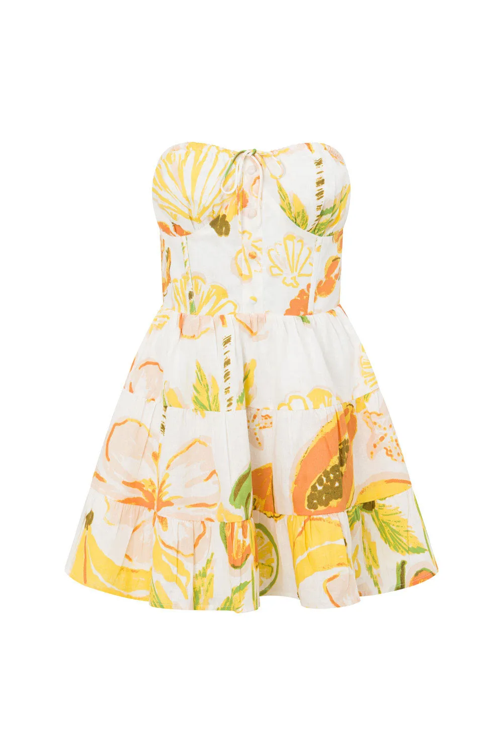 SAMPLE-Sahara Dress - Seaview Peachy sold by Sabo Skirt product image thumbnail 5