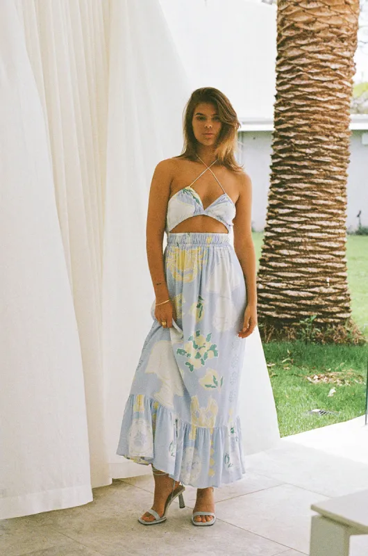 Ellsley Dress - Ciao Blue sold by Sabo Skirt