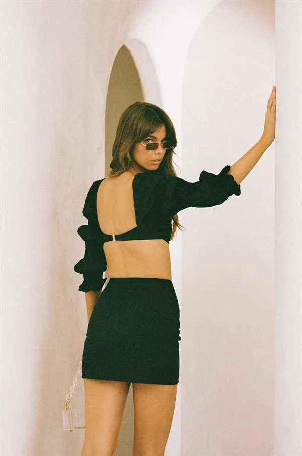 Jade Top - Black sold by Sabo Skirt product image thumbnail 4