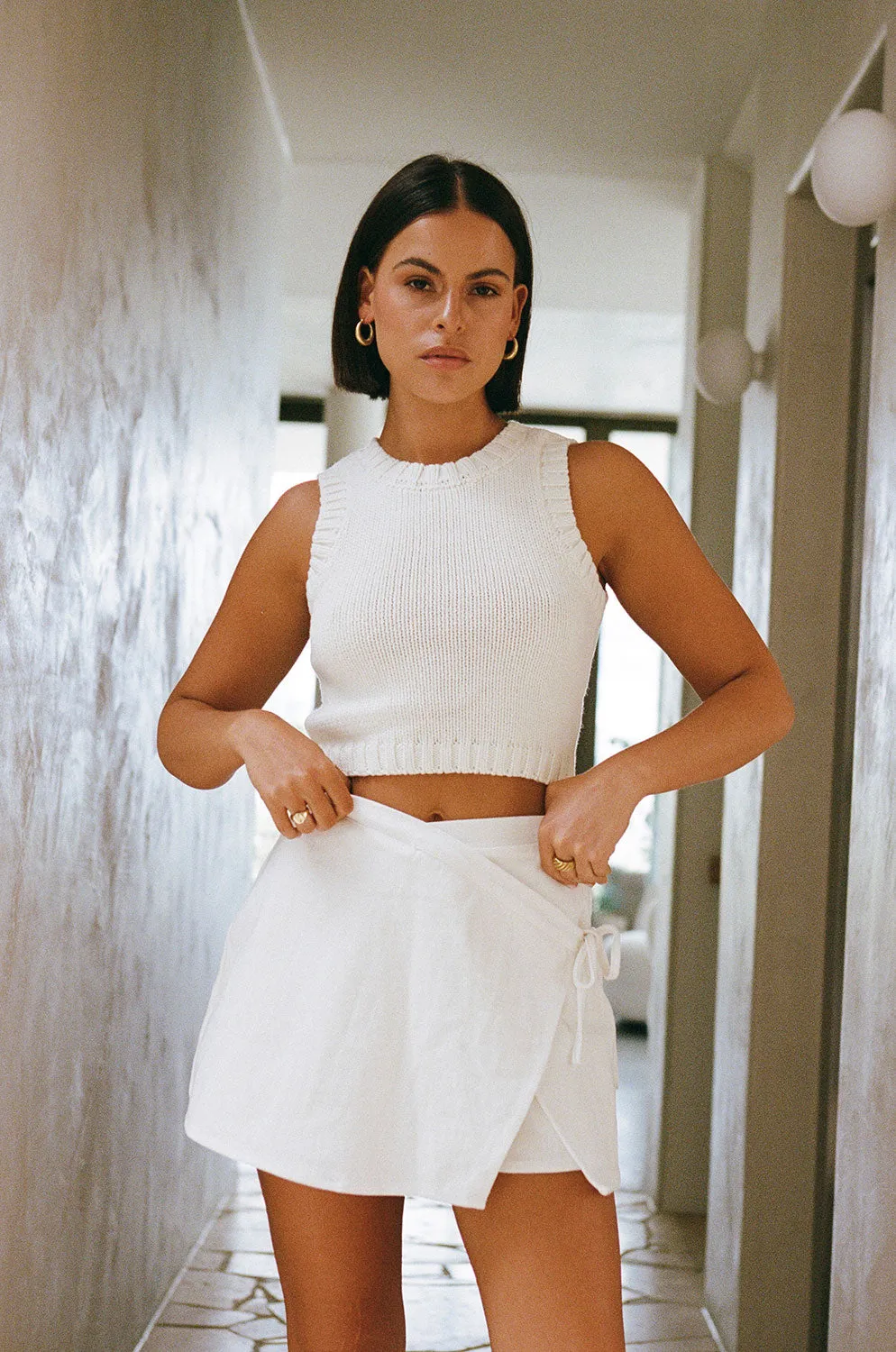 SAMPLE-Alani Skort sold by Sabo Skirt