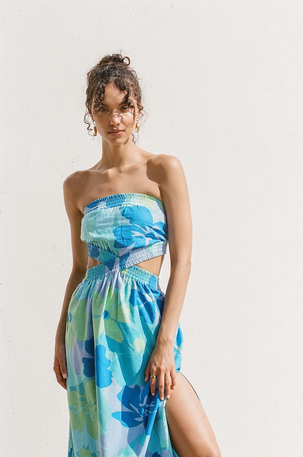 Holland Midi Dress - Bold River sold by Sabo Skirt product image thumbnail 4