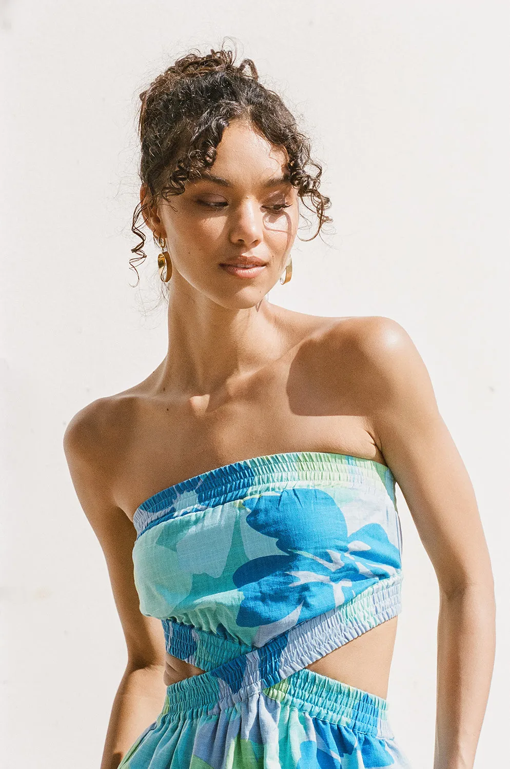 SAMPLE-Holland Midi Dress - Bold River sold by Sabo Skirt product image thumbnail 5