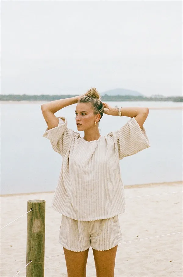 Wanderer Tee - Tan Cord sold by Sabo Skirt product image thumbnail 2