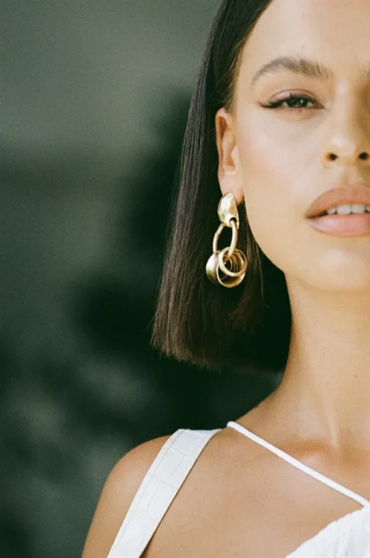 Bold Callie Earrings made by Sabo Skirt