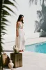 Bardot Dress - Cream sold by Sabo Skirt