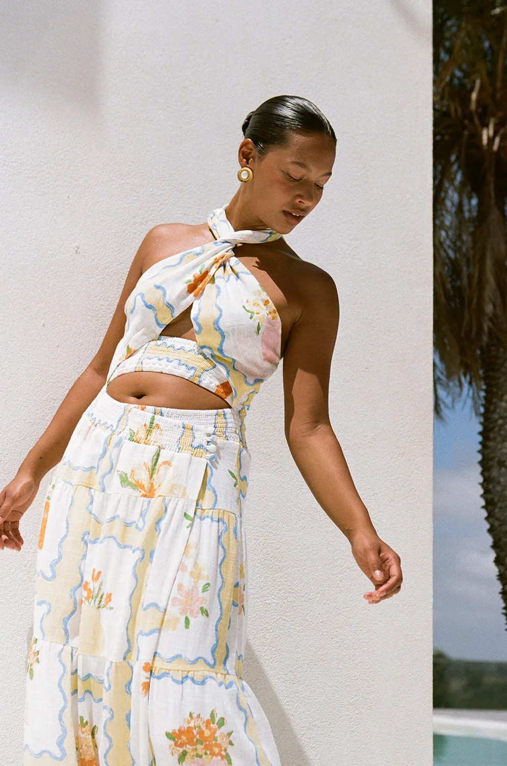Terese Dress - Flower Pots sold by Sabo Skirt product image thumbnail 5