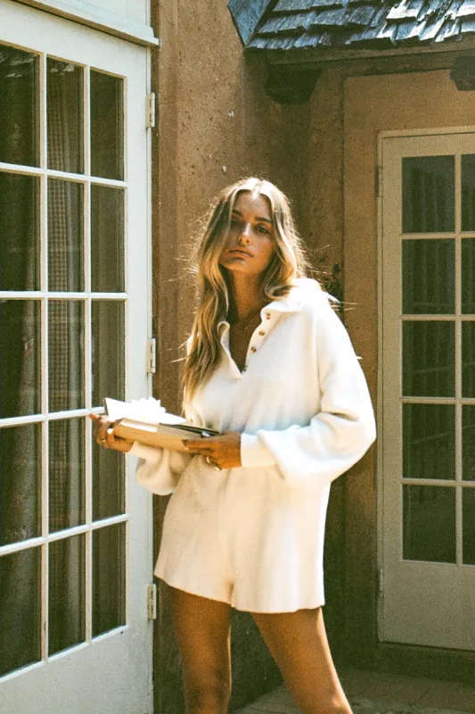 Jayla Playsuit - White sold by Sabo Skirt