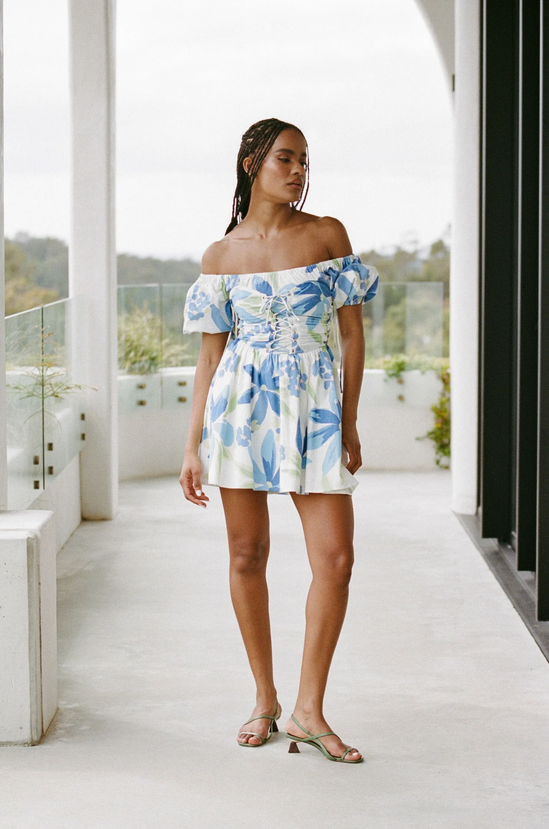 Pacha Off Shoulder Dress sold by Sabo Skirt product image thumbnail 4