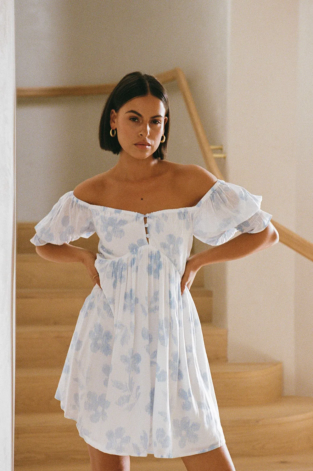 Birdie Dress - Honey Floral sold by Sabo Skirt