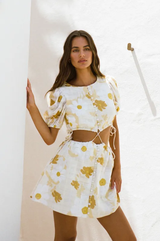 Reina Cutout Dress sold by Sabo Skirt