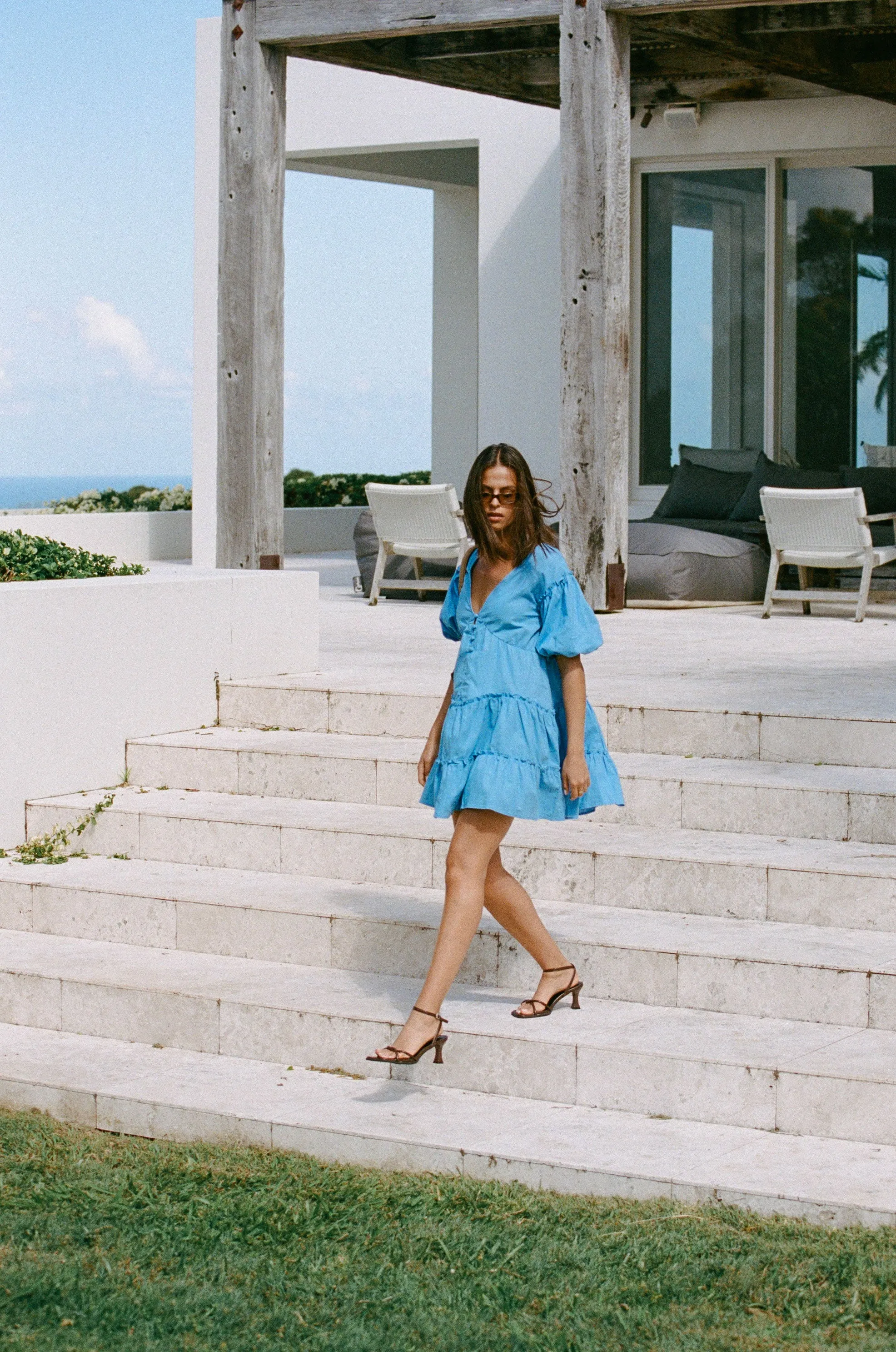 Tarelle Dress - Sky Blue sold by Sabo Skirt product image thumbnail 4