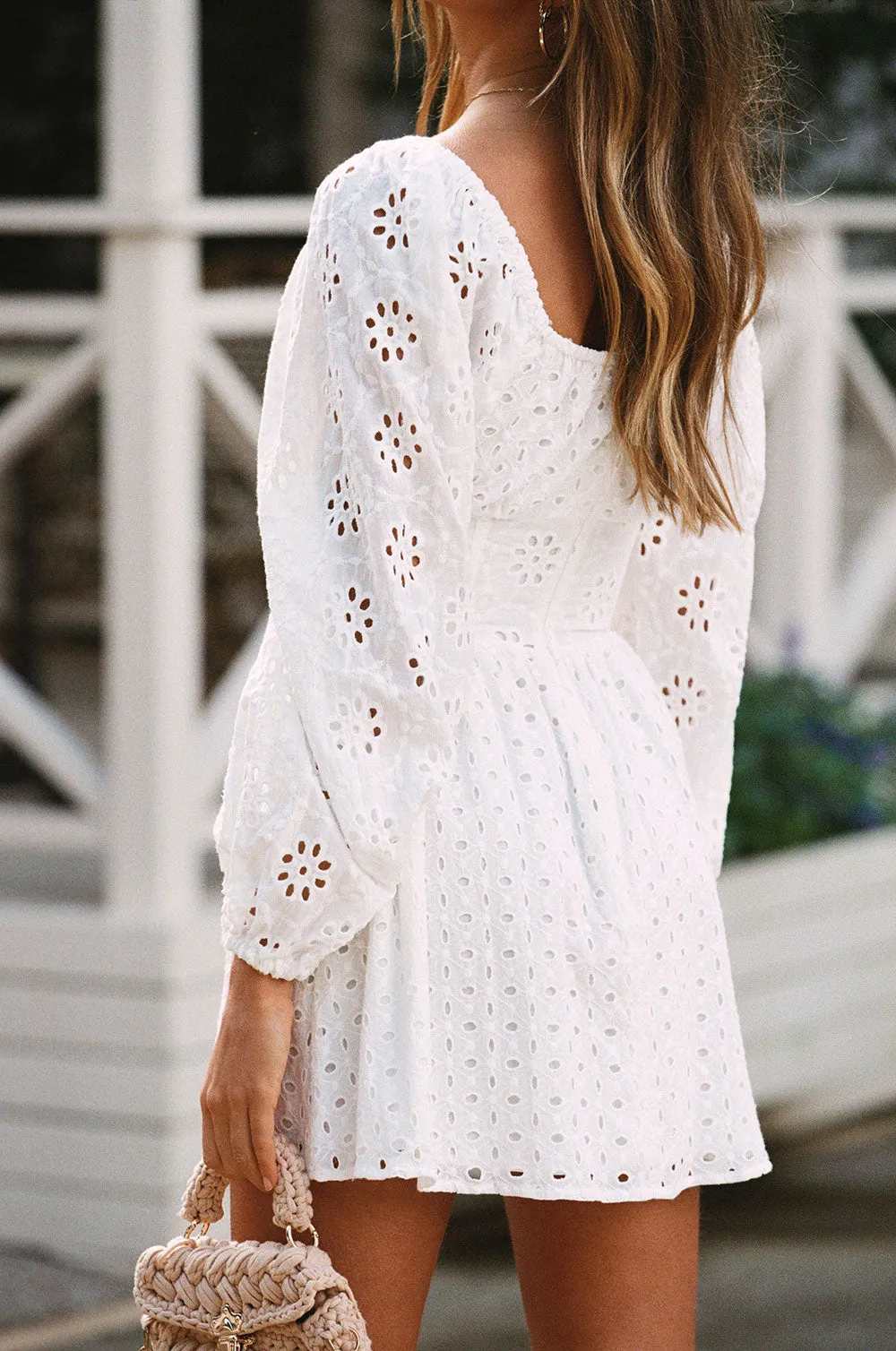 Leyton Eyelet Dress sold by Sabo Skirt product image thumbnail 5