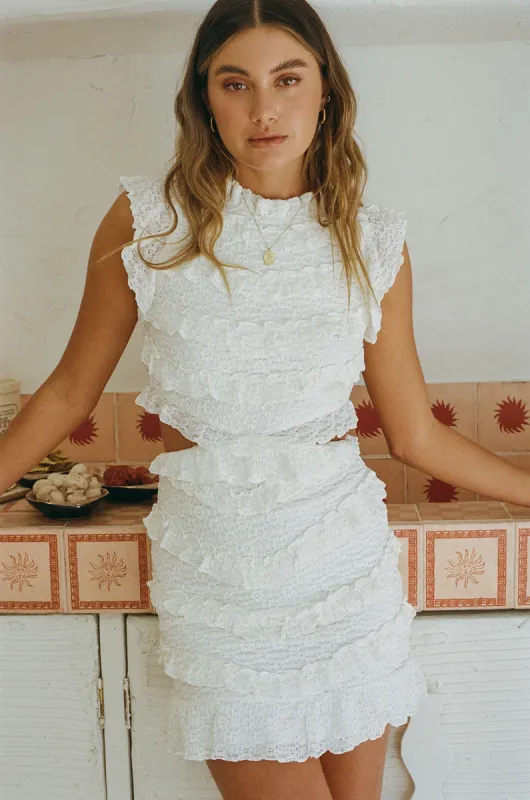 Berlin Frill Dress sold by Sabo Skirt