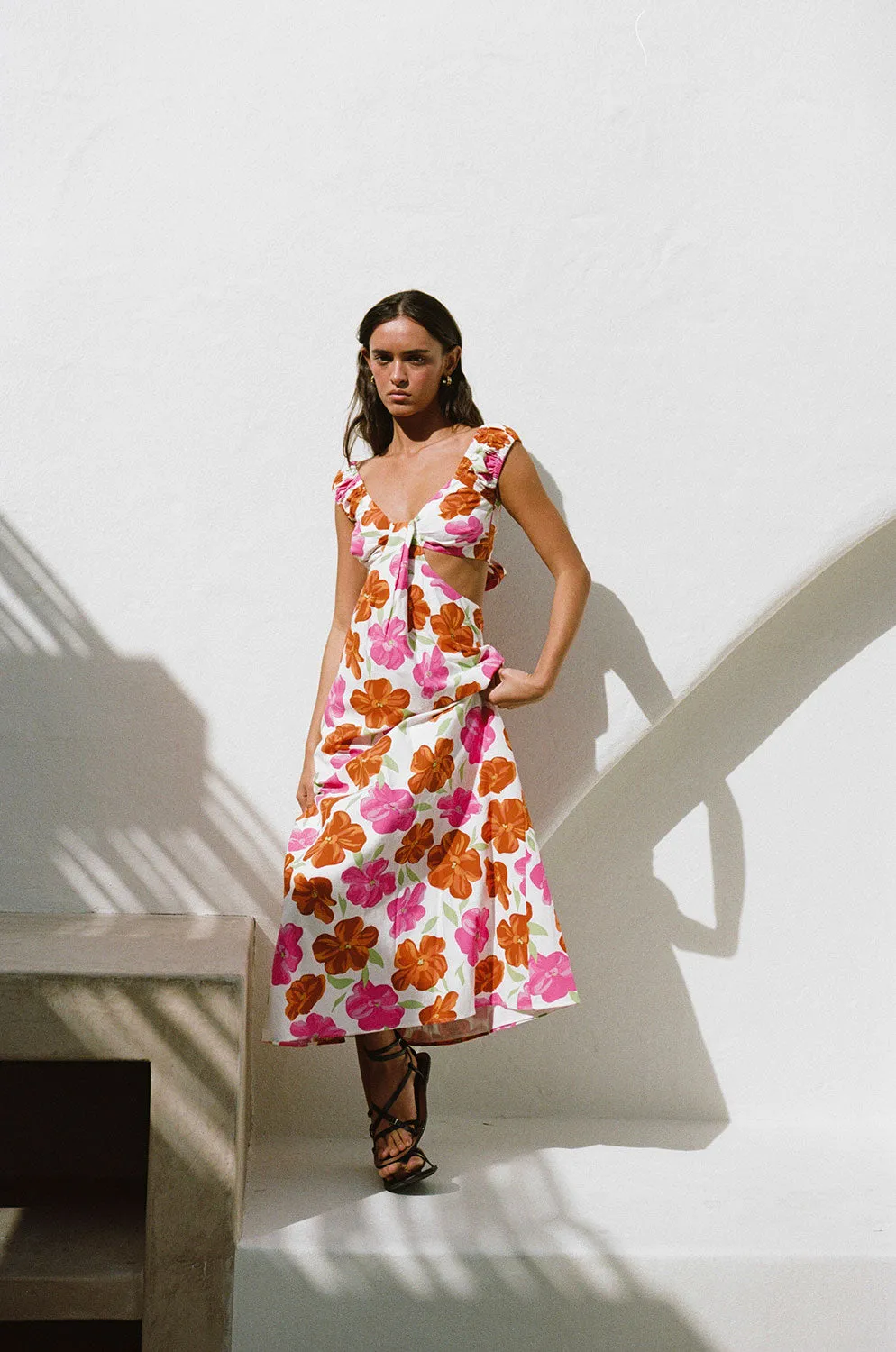 Kameliya Midi Dress sold by Sabo Skirt product image thumbnail 3