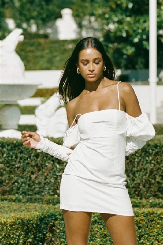 SAMPLE-Linen Alivia Dress sold by Sabo Skirt