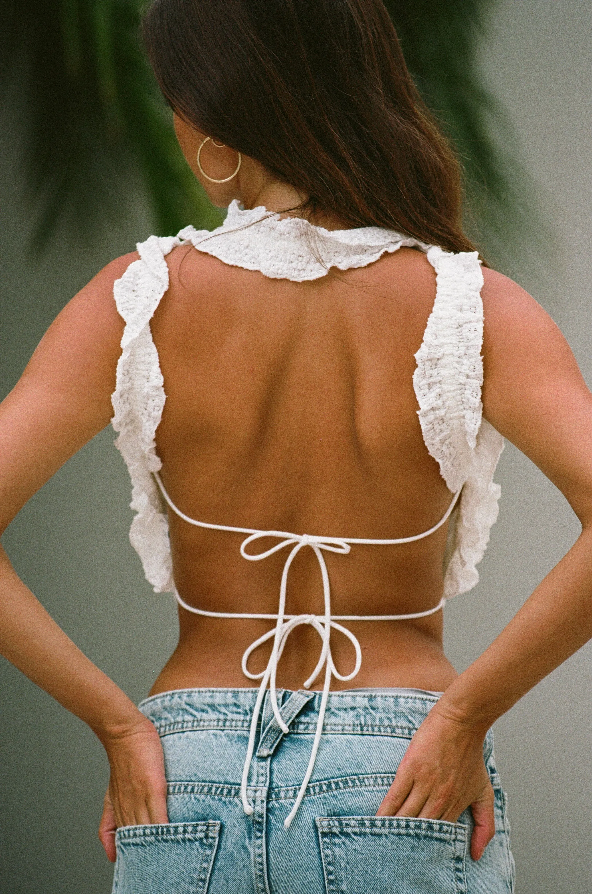 Backless Honey Top sold by Sabo Skirt