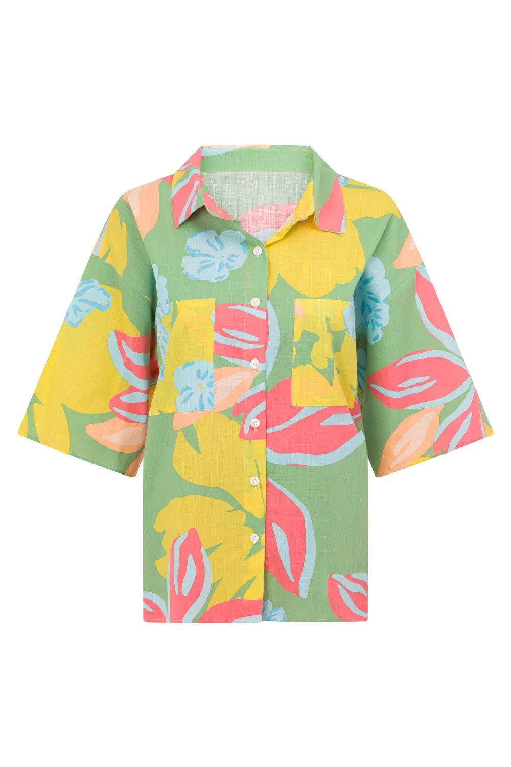 SAMPLE-Amira Top - Calypso Scarf sold by Sabo Skirt product image thumbnail 5