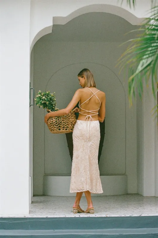 Aviera Midi Dress sold by Sabo Skirt